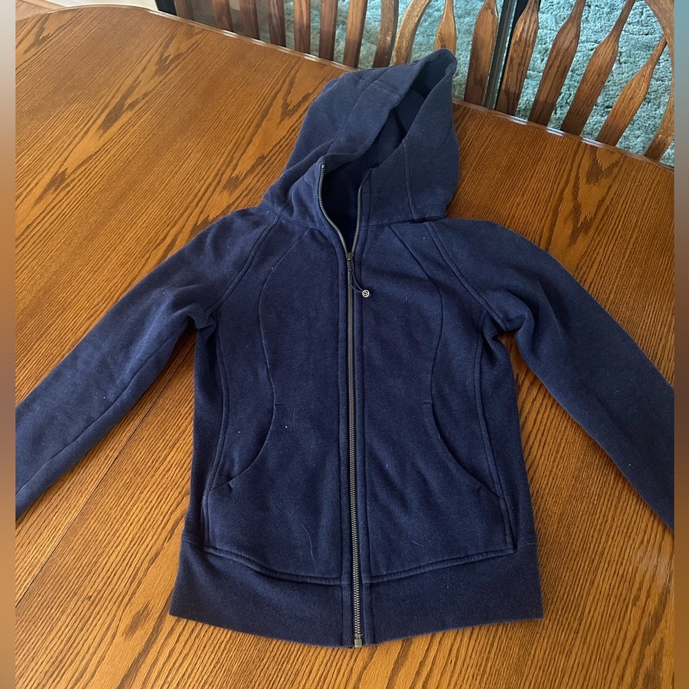 Lulu lemon scuba full zip jacket size 6
